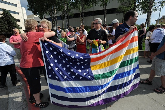 Alaska’s same-sex marriage ban has been struck down