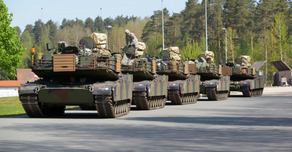 Moving tanks to Eastern Europe is not a message to Russia