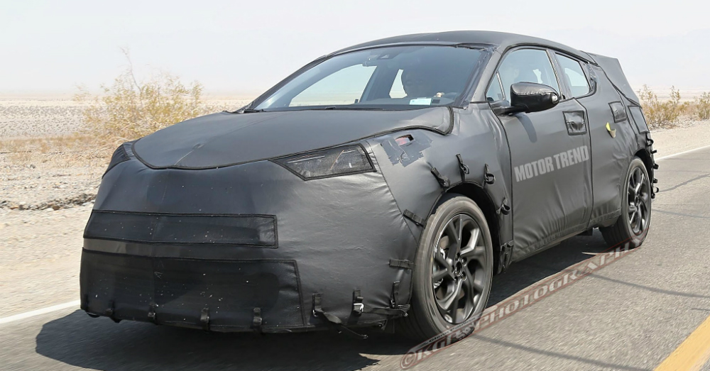 Toyota’s upcoming subcompact crossover looks mean in camo