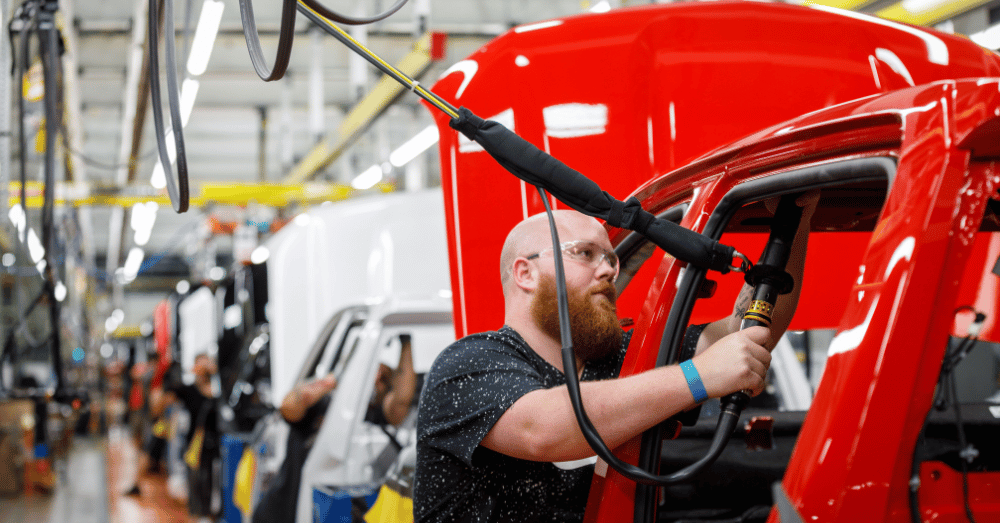 How Midwestern States Are Powering America's Automotive Supply Chain - main image - worker assembling a car