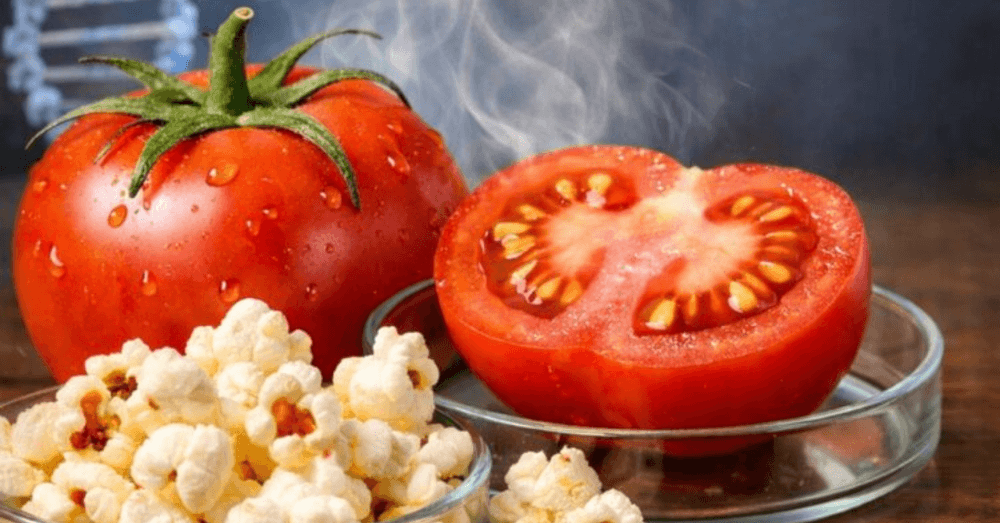 popcorn-scented tomatoes